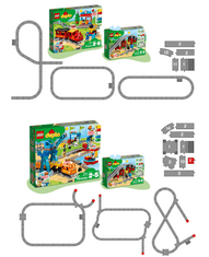 LEGO DUPLO® 10872 Doplňky k vláčku – most a koleje