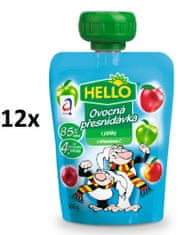 Hello Ovocná kapsička s jablky 12x100g