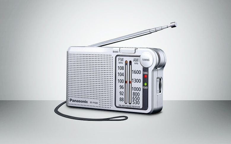 radiopřijímač Panasonic RF-P150DEG digitální ladění FM a AM pásma