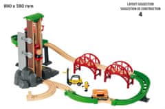 Brio World 33887 Sada Sklad se zvedacím a nakládacím zařízením