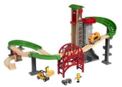 Brio World 33887 Sada Sklad se zvedacím a nakládacím zařízením