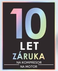 10letá záruka na invertorový motor