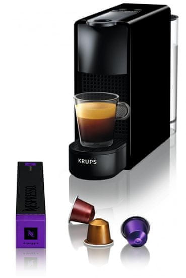 Nespresso kávovar na kapsle Krups Essenza Mini, černý XN1108