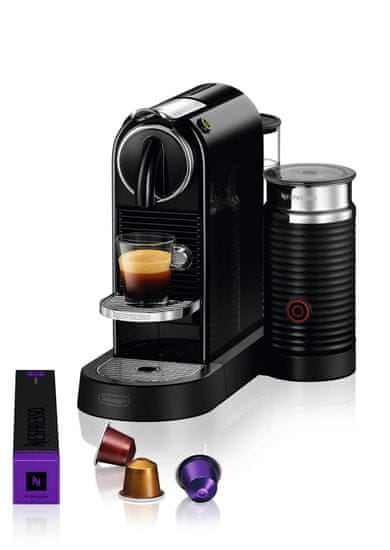 Nespresso kávovar na kapsle De´Longhi Citiz&Milk, černý EN267.BAE