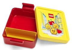 LEGO Bags Iconic girl box na svačinu - žlutá/červená