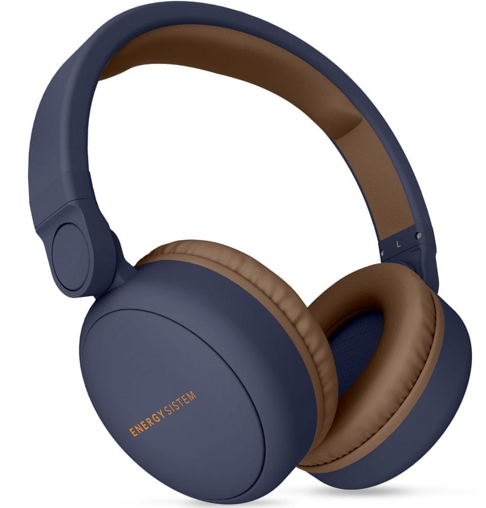 Energy Sistem Headphones 2 Bluetooth bezdrátová sluchátka, modrá