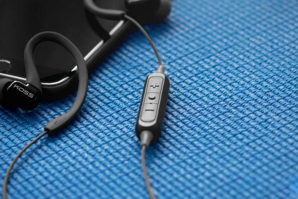 bezdrátová Sluchátka bluetooth Koss BT232i ovládání hlasitosti mikrofon hands-free