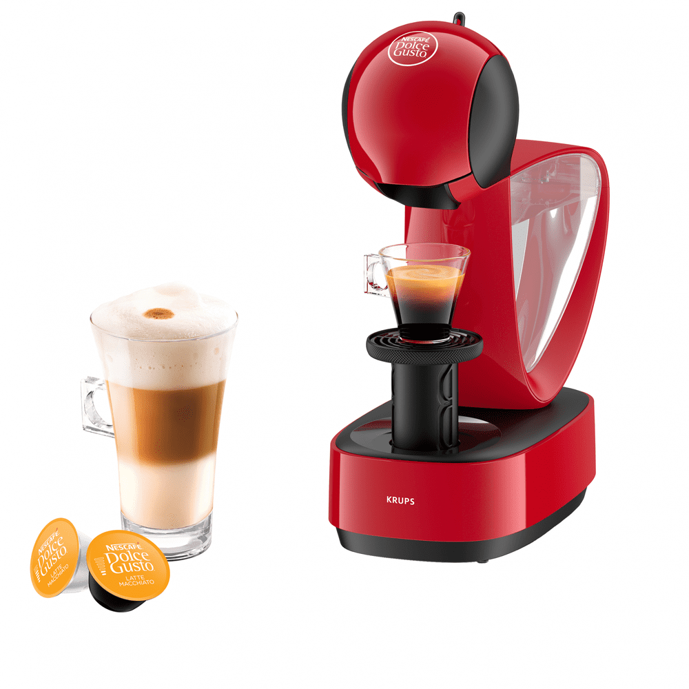 Krups kávovar na kapsle KP170531 Nescafé Dolce Gusto Infinissima červené