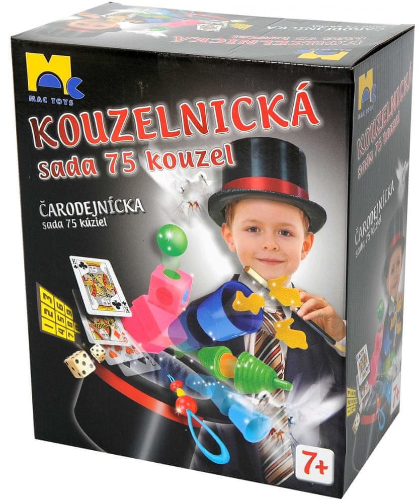 Mac Toys Kouzelnická sada 75 kouzel