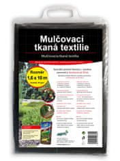 AGRO CS Mulčovací tkaná textilie černá - 1,6 x 10 m