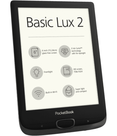 PocketBook 616 Basic Lux 2, černá - rozbaleno