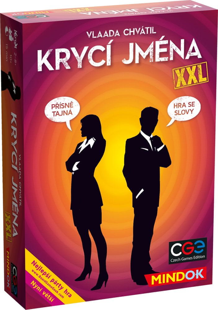 Mindok Krycí jména XXL