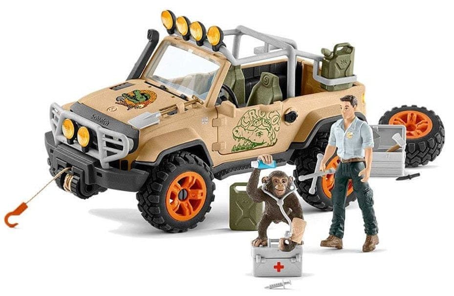 Schleich 4 x 4 terénní auto s navijákem