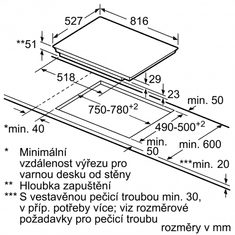 Bosch indukční deska PXY875KW1E