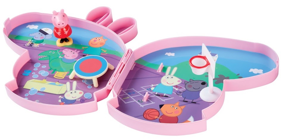 TM Toys Peppa Pig - Pick up & play hrací set se zvuky - na hřišti