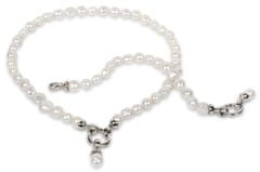 JwL Luxury Pearls Náhrdelník z pravých bílých perel JL0559