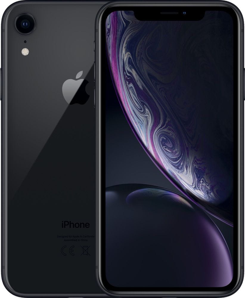 Apple iPhone Xr, 64GB, Černý - zánovní