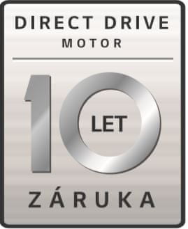 10letá záruka na invertorový motor