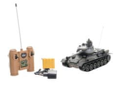 Teddies Tank RC 33 cm T-34/85 27MHz se zvukem a světlem