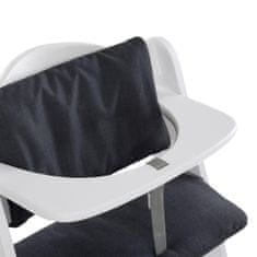 Hauck Highchair Pad Deluxe Melange Charcoal