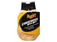 Meguiar's Lambswool Wash Mitt - mycí rukavice z pravé jehněčí vlny