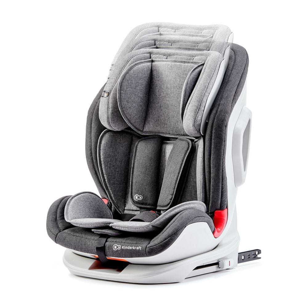 Kinderkraft ONETO3 ISOFIX black/grey - rozbaleno