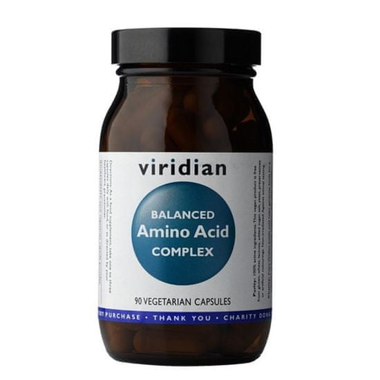 VIRIDIAN nutrition Balanced Amino Acid Complex 90 kapslí