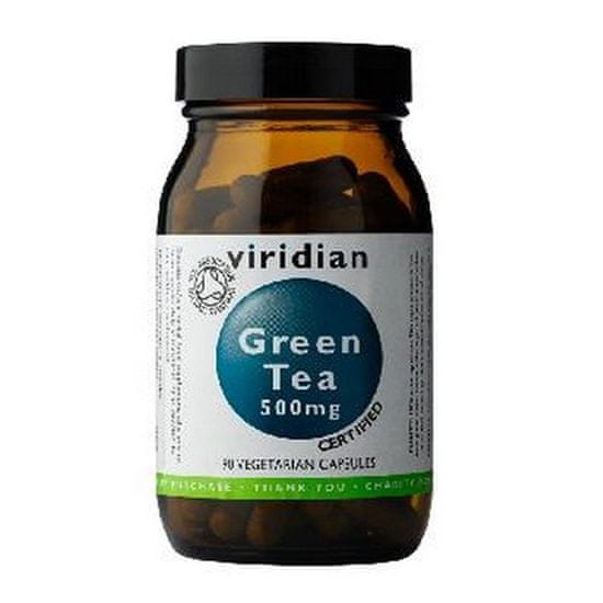 VIRIDIAN nutrition Organic Green Tea 90 kapslí