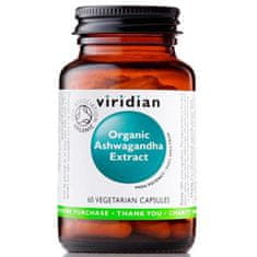 VIRIDIAN nutrition Organic Ashwagandha Extract 60 kapslí 