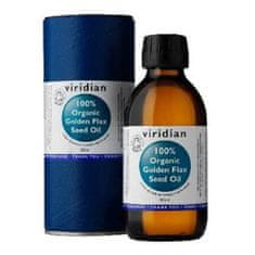 VIRIDIAN nutrition Organic Golden Flax Seed Oil 200ml 