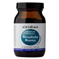 VIRIDIAN nutrition Rhodiola Rosea Maximum potency 90 kapslí 