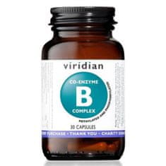 VIRIDIAN nutrition Co-enzyme B Complex 30 kapslí 