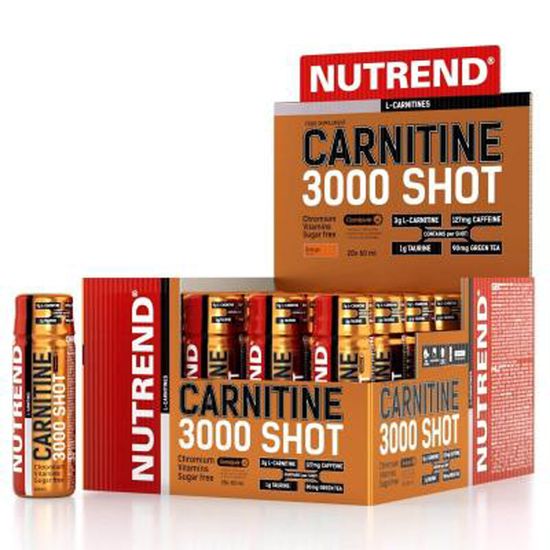 Nutrend Carnitine 3000 Shot 20x 60ml.