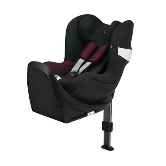 Cybex Sirona M2 i-Size 2019 černá/tmavě červená - rozbaleno