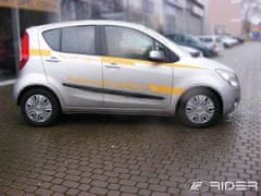 Rider Boční ochranné lišty Opel Agila 2007- (hatchback)