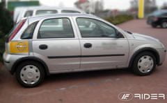 Rider Boční ochranné lišty Opel Corsa 2000-2006 (hatchback, 5 dveří)