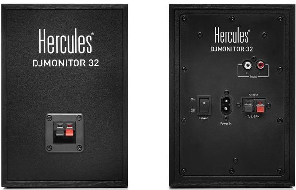 Aktivní reproduktory Hercules DJMonitor 32 nezkreslený zvuk spolupráce s DJ odborníky