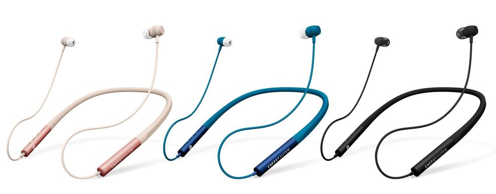 Energy Sistem Earphones Neckband 3 bezdrátová sluchátka, černá