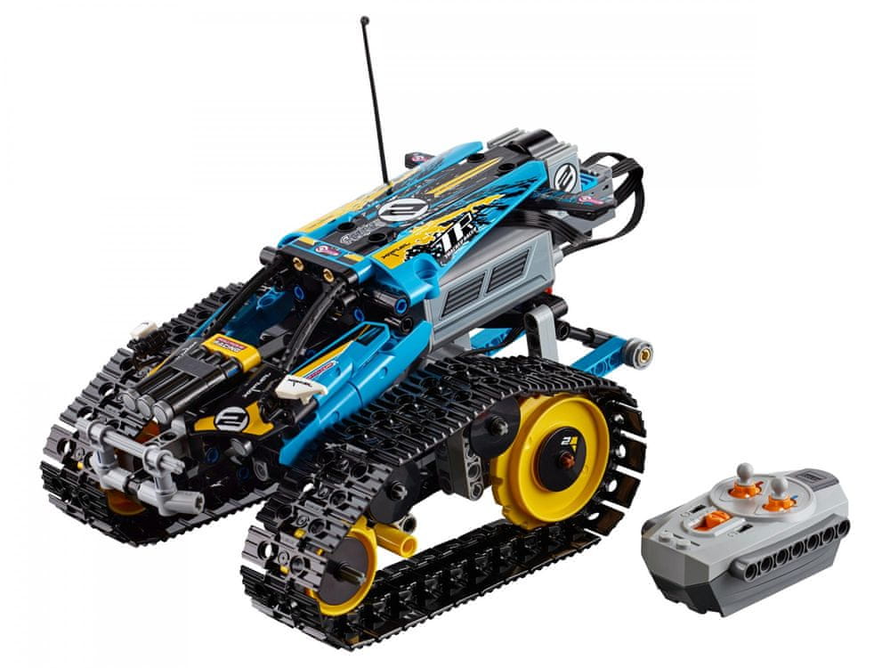 LEGO Technic 42095 Kaskadérské závodní auto na dálkové ovládání - rozbaleno