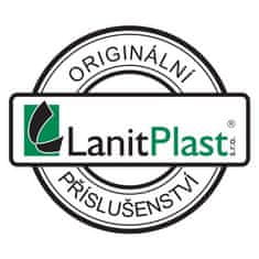 LanitPlast Přítlačný terčík pro PC, bílý PP, Ø 53 mm (balení 50 ks)