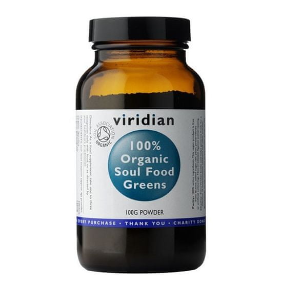 VIRIDIAN nutrition Organic Soul Food Greens 100 g