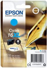 Epson 16XL, azurová (C13T16324012)