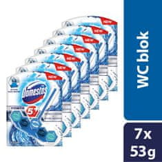 Domestos Power 5+ Blue Water Ocean 7x53g