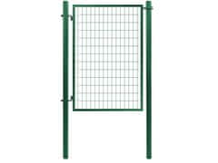 Jednokřídlá branka ECONOMY poplastovaná Zn+PVC 1078×1200 mm