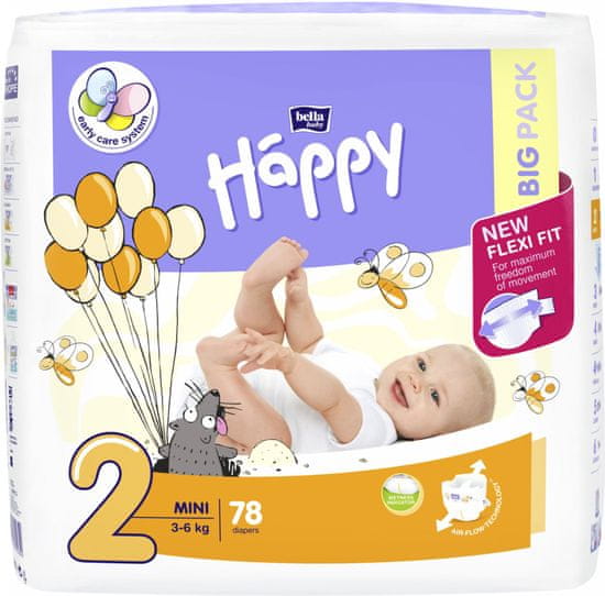 Bella Happy 2 Mini (3-6 kg) 78 ks