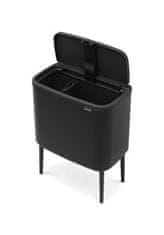 Brabantia Bo Touch Bin, 11 + 23 L - černá