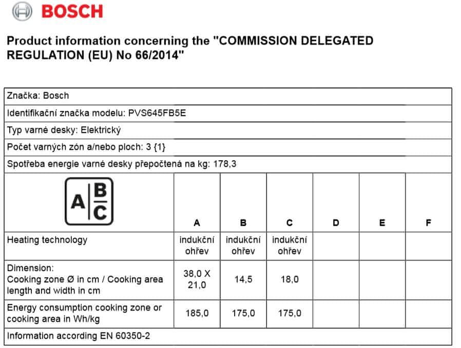 Bosch indukční deska PVS645FB5E