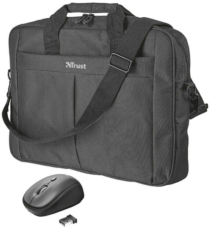 Trust Primo 16" Bag with wireless mouse 21685