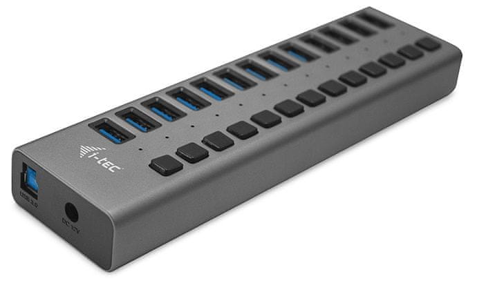 I-TEC USB 3.0 Charging HUB 13 port s napájecím adaptérem 60 W U3CHARGEHUB13