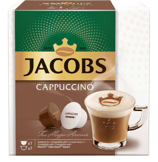 Jacobs Kapsle 7+7 ks Cappuccino